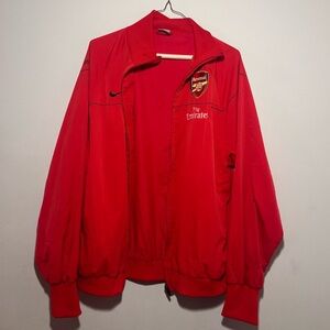 Arsenal FC Mens MEDIUM Fly Emirates Nike Jacket
